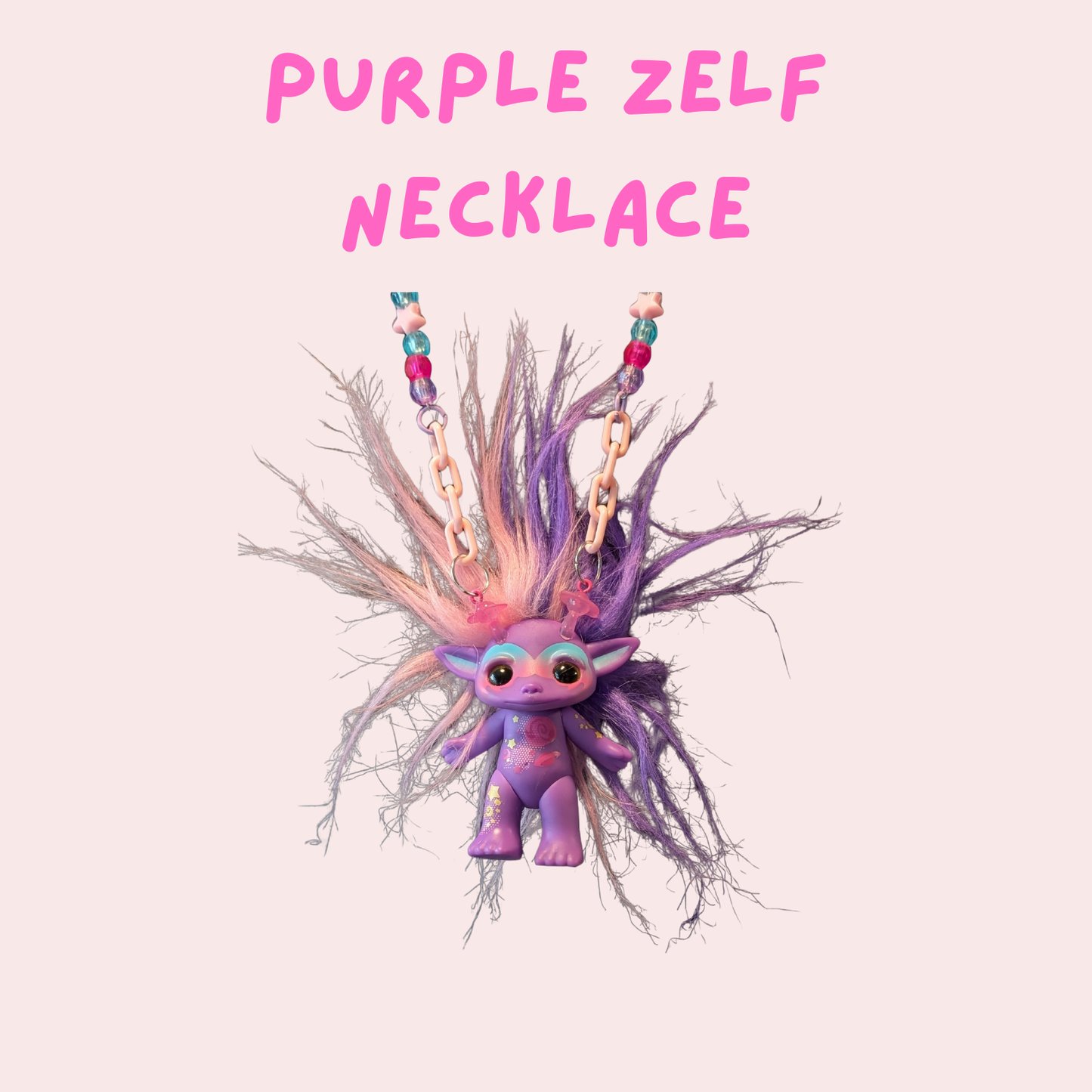 Purple Zelf necklace