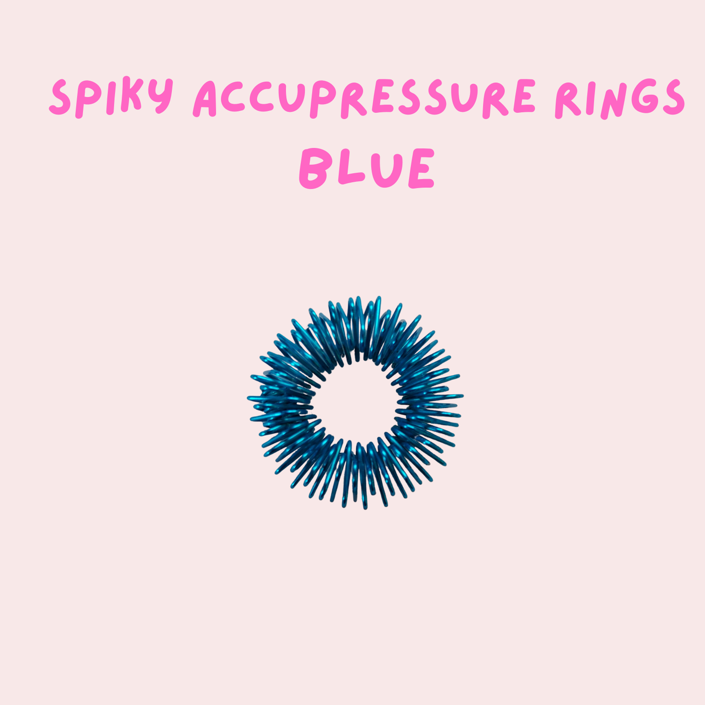 Spiky Sensory Acupressure Anxiety Rings