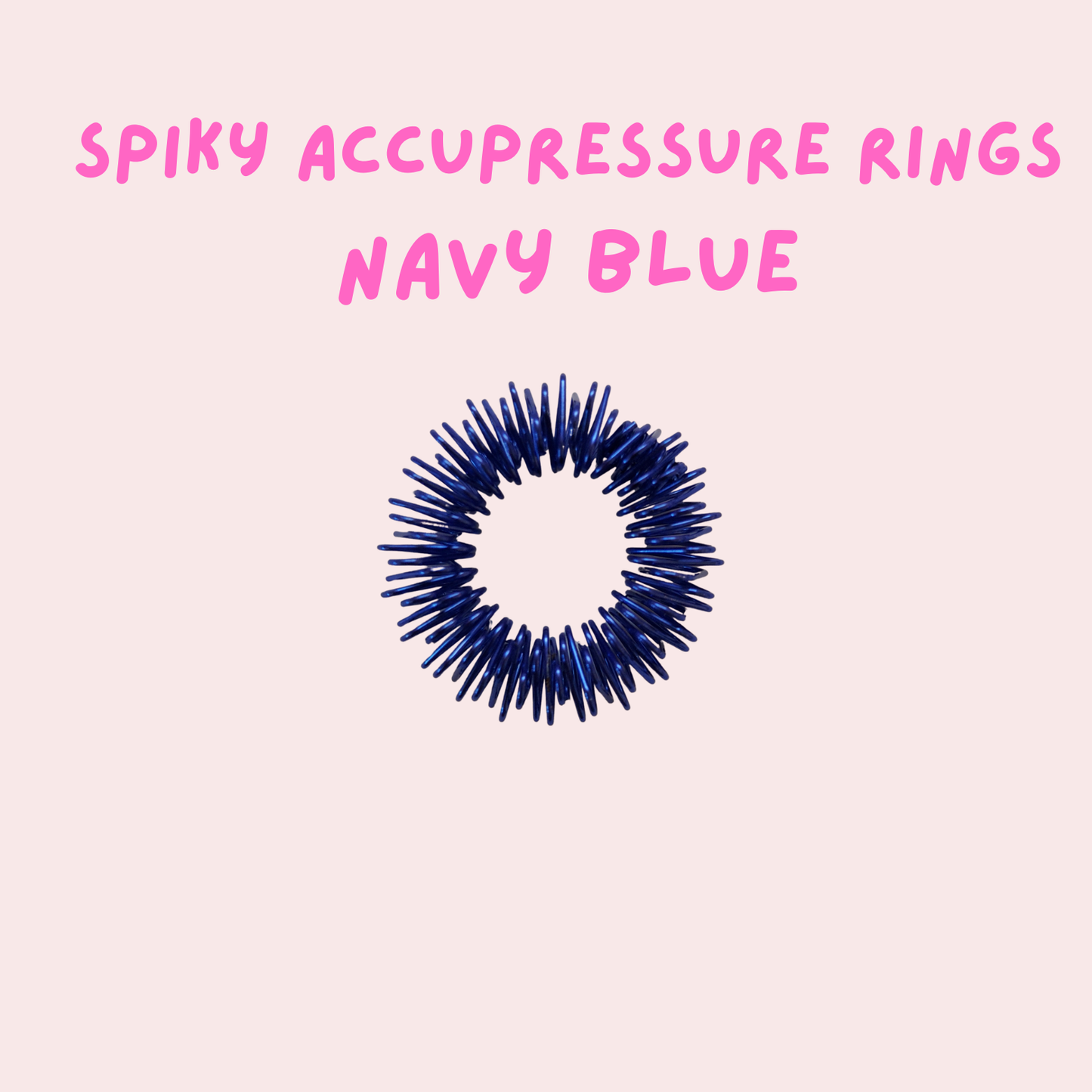 Spiky Sensory Acupressure Anxiety Rings