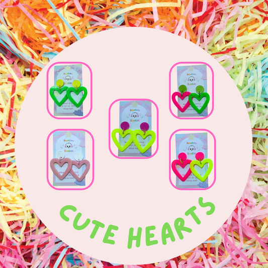 Cute Heart earrings
