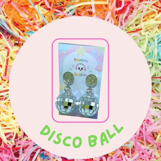 Disco Ball Earrings