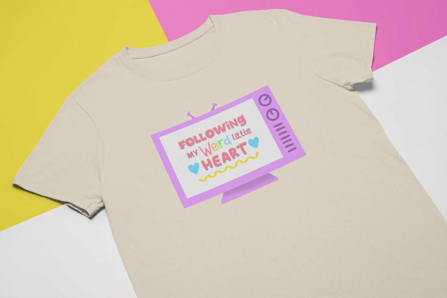 Following my weird little heart! - Sensory friendly T-Shirt