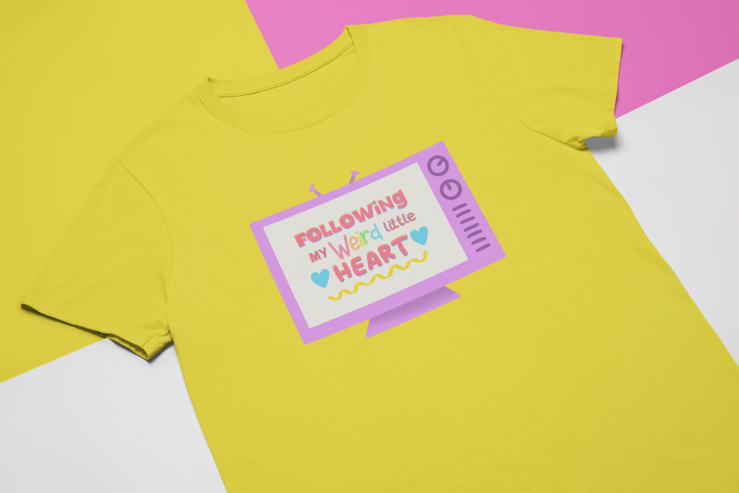 Following my weird little heart! - Sensory friendly T-Shirt