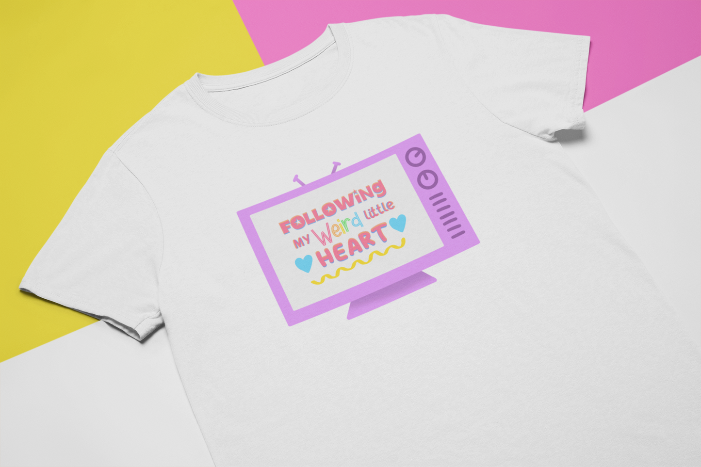 Following my weird little heart! - Sensory friendly T-Shirt