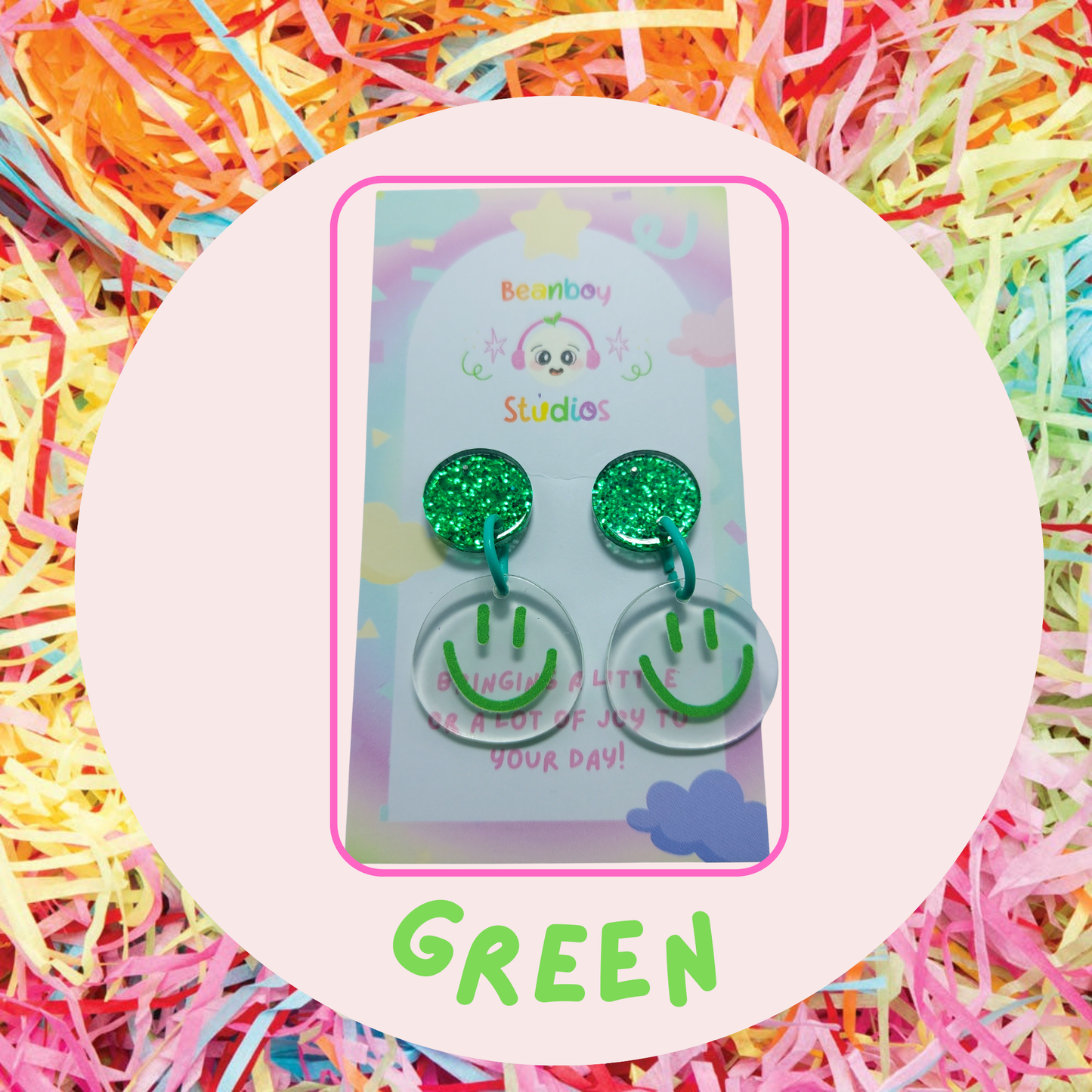 Smiley Face Earrings