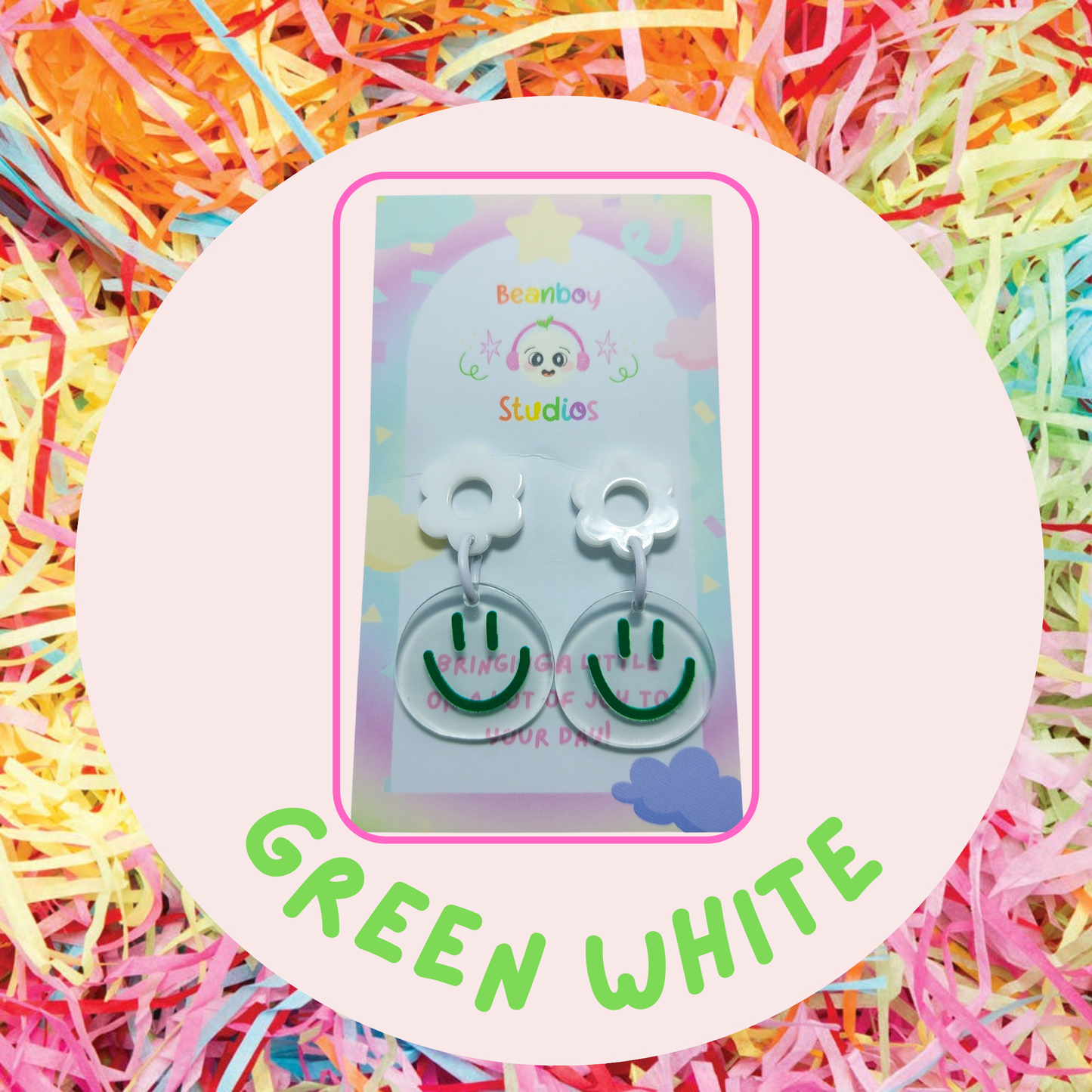 Smiley Face Earrings