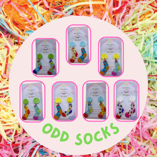 Odd Socks Earrings