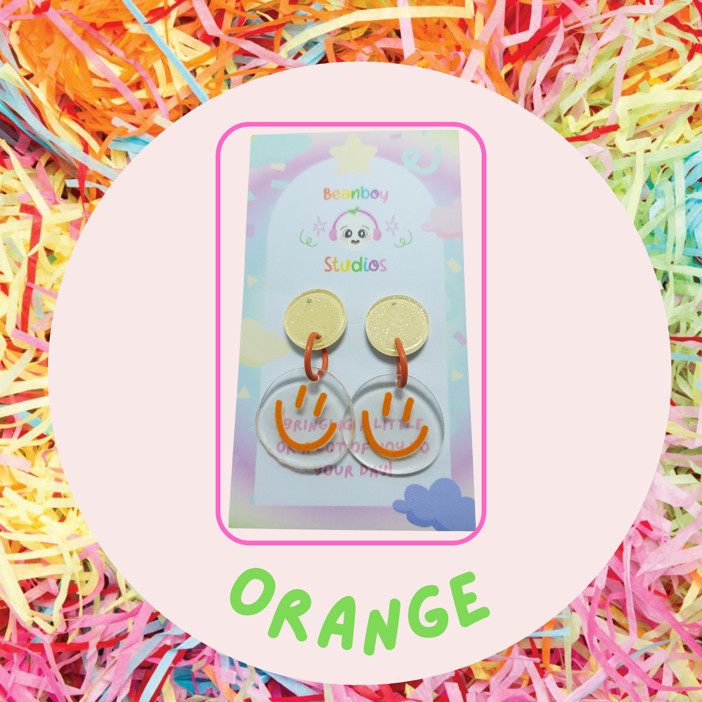 Smiley Face Earrings