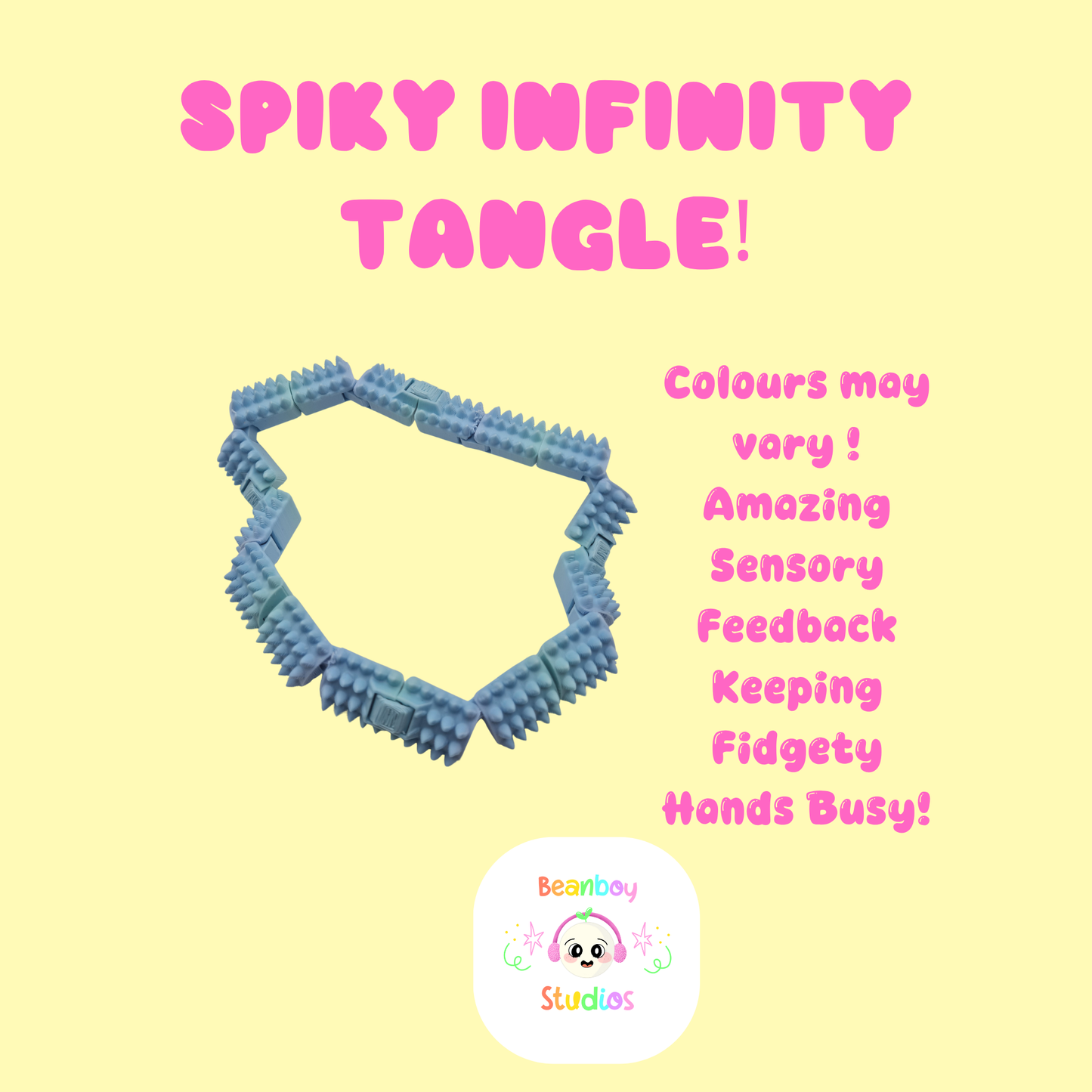 Spiky Infinity Tangle