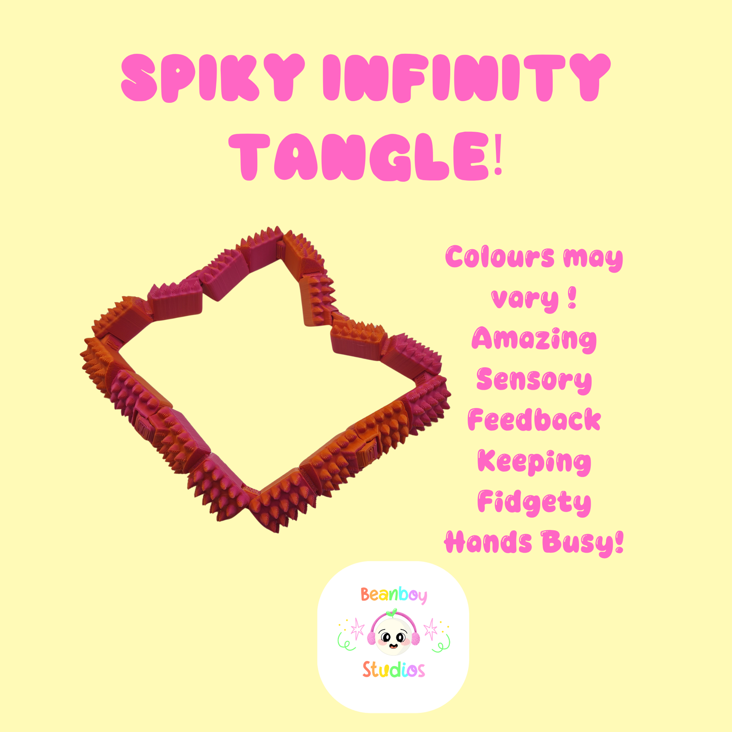 Spiky Infinity Tangle