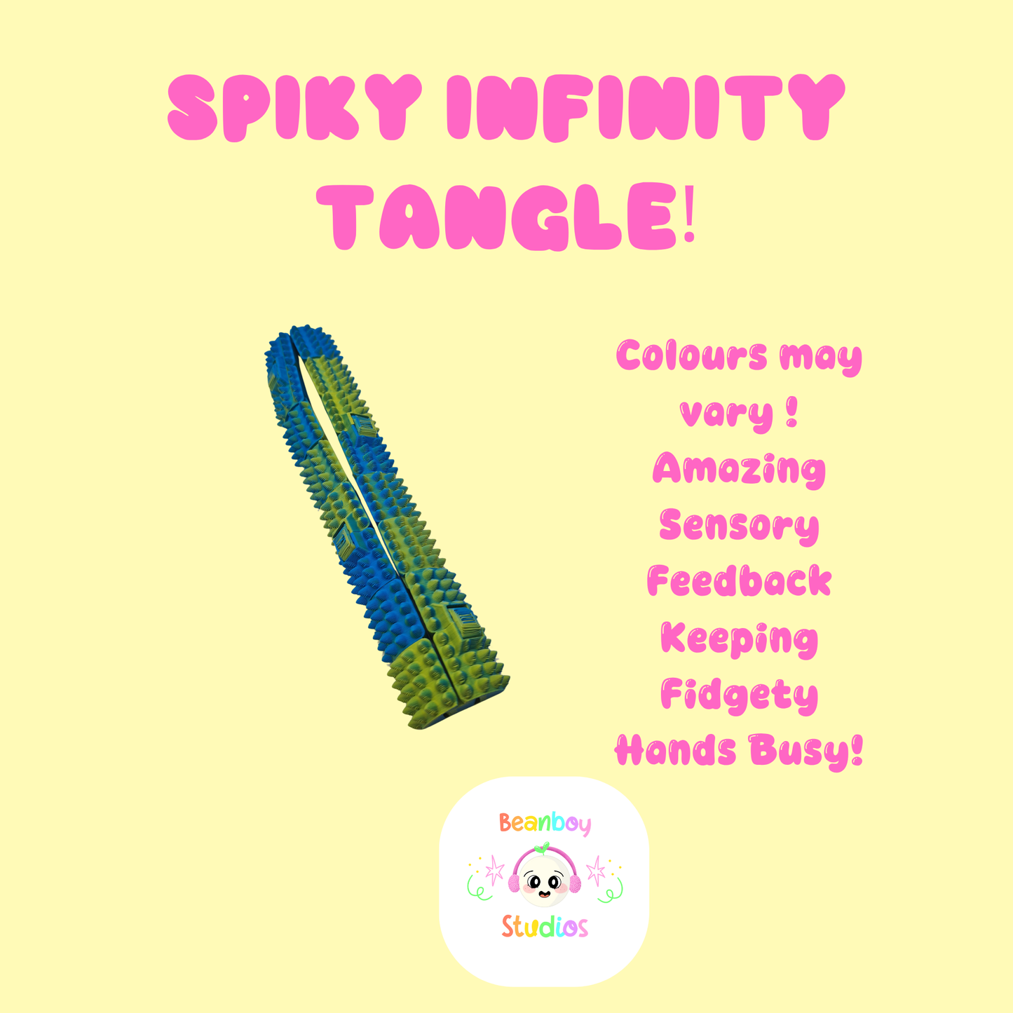 Spiky Infinity Tangle