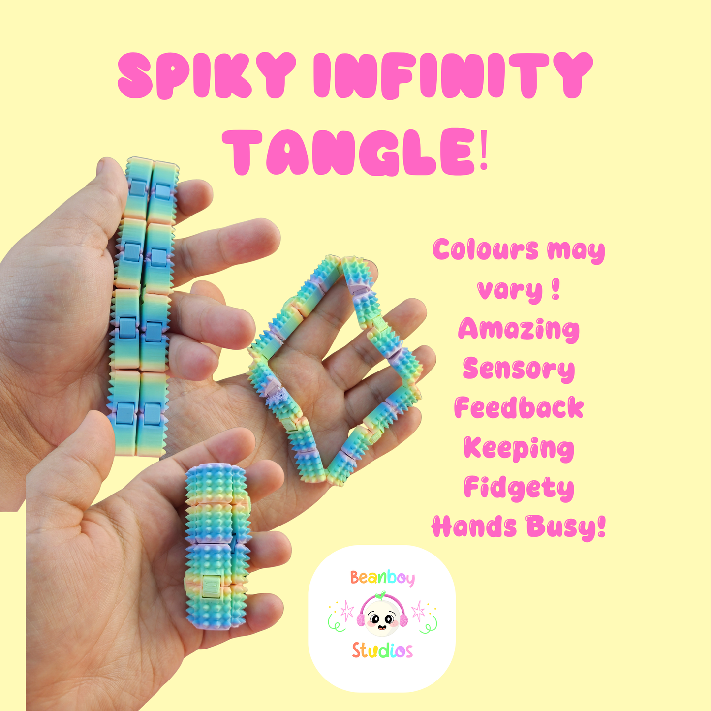 Spiky Infinity Tangle