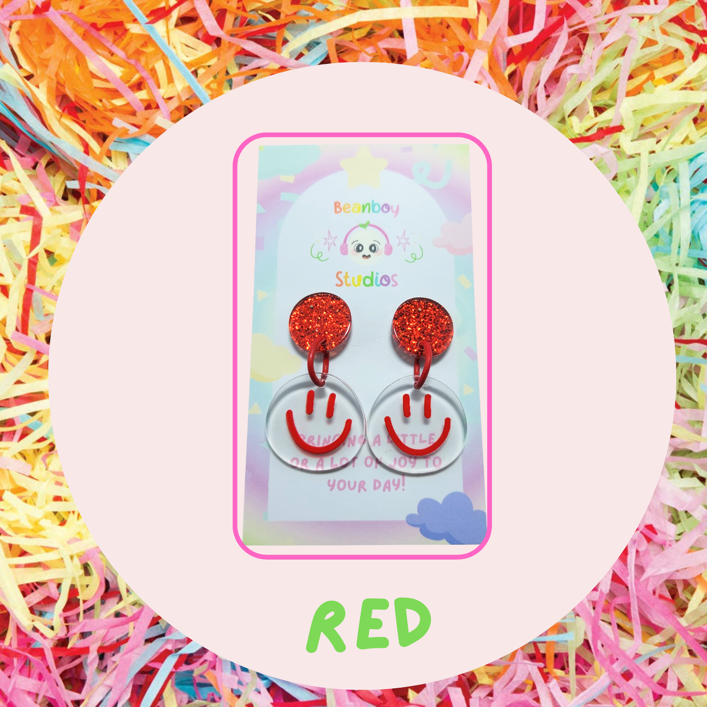 Smiley Face Earrings