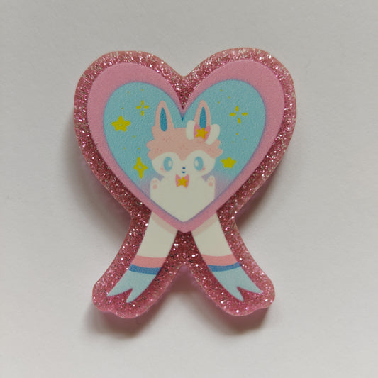 Kawaii kira pin badge!