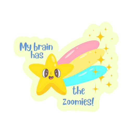 Sparkles the Star Sticker! ~ ADHD Zoomies