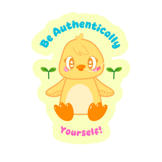 Tubie the Chick Sticker! ~ Gastroparesis