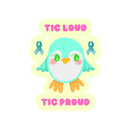 Patience the Penguin Sticker! ~ Tourettes